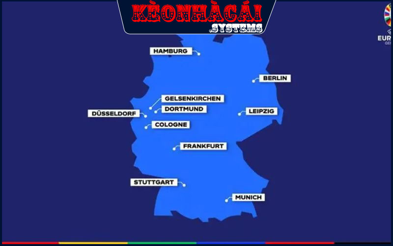 Euro 2024 Diễn Ra Khi Nào? Địa Điểm Tổ Chức? Lịch thi đấu 2 10 thành phố lớn được lựa chọn tổ chức
